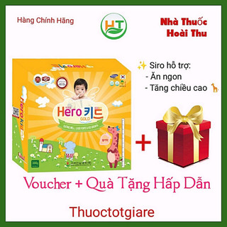 [Kèm quà Tặng ] Hero Kid Gold - Bé ăn ngon , tăng chiều cao