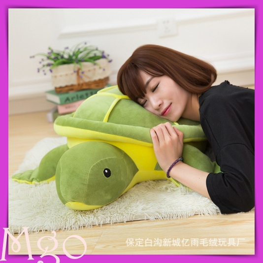 Gấu Bông Con Rùa Xanh Dễ Thương Thú Nhồi Bông Hình Con Rùa Xanh Đáng Yêu Ôm Chơi Ngủ An Toàn 37CM