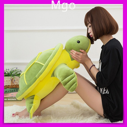 Gấu Bông Con Rùa Xanh Dễ Thương Thú Nhồi Bông Hình Con Rùa Xanh Đáng Yêu Ôm Chơi Ngủ An Toàn 37CM