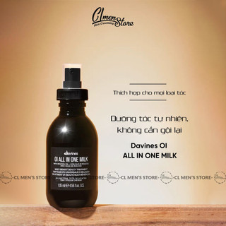 Xịt Dưỡng Xả Khô Davines OI All In One Milk 135ml