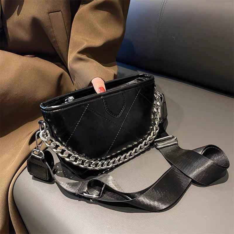 Túi xách nữ HOBO đeo chéo xách tay đeo vai phong cách Hàn Quốc