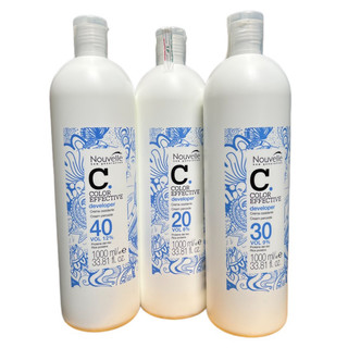 Oxy trợ nhuộm không rát da đầu Nouvelle Color Effective Developer 1000ml