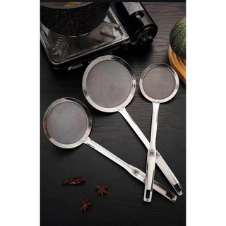 Muôi lọc dầu mỡ, muôi hớt bọt dầu thừa váng mỡ, rây lọc bột inox 304