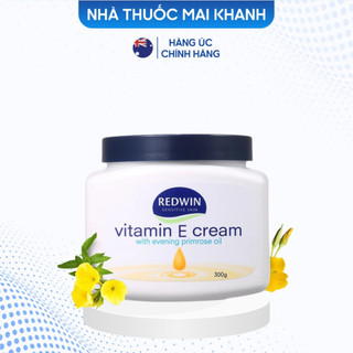 (CẢNH BÁO FAKE ĐÃ CÓ LOGO) [Phân biệt Auth - Fake] Kem dưỡng Redwin Vitamin E Cream 300g Úc chính hãng