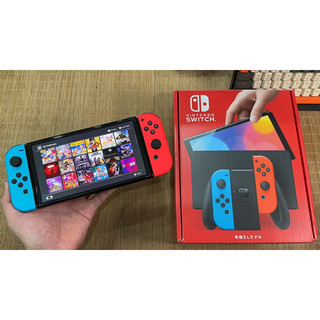 Máy Game Nintendo Switch Oled MỚI 100% hack host tải game free trọn đời