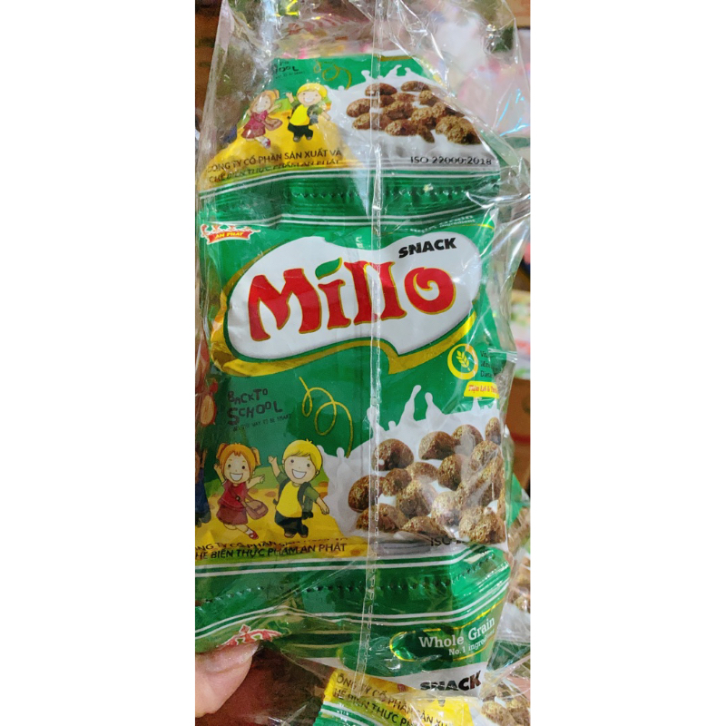 Bịch 30 gói snack milo siêu ngon