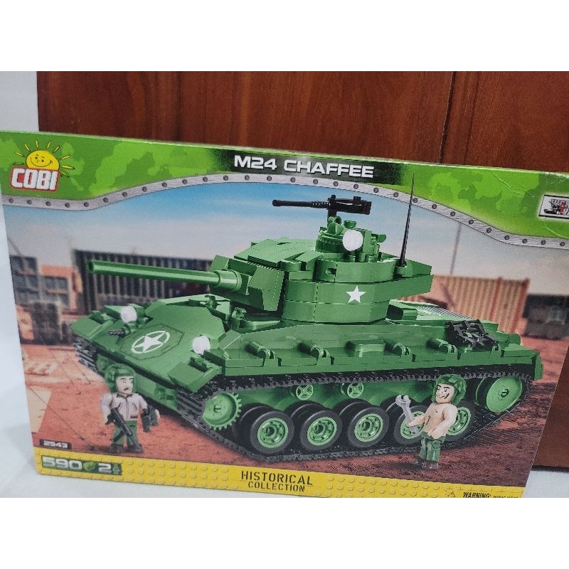 Đồ chơi lắp ghép mô hình xe tank m24 chaffee của mỹ  Cobi