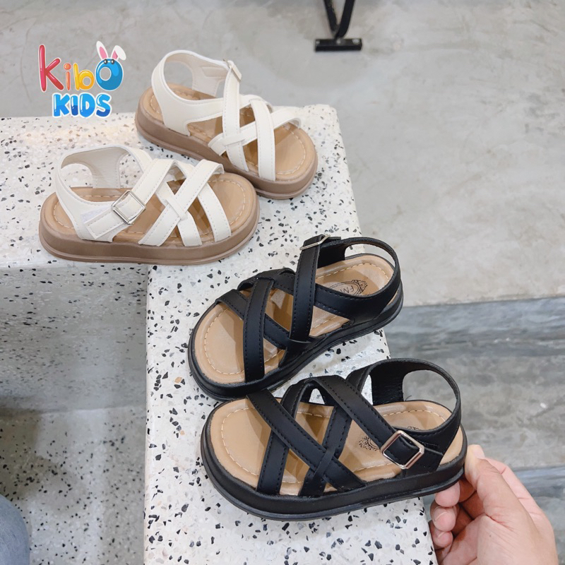 ￼Sandal Quảng Châu cao cấp cho bé gái đi học mã mới SA23125