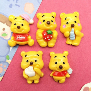 5 charm 3d nổi mẫu gấu pooh