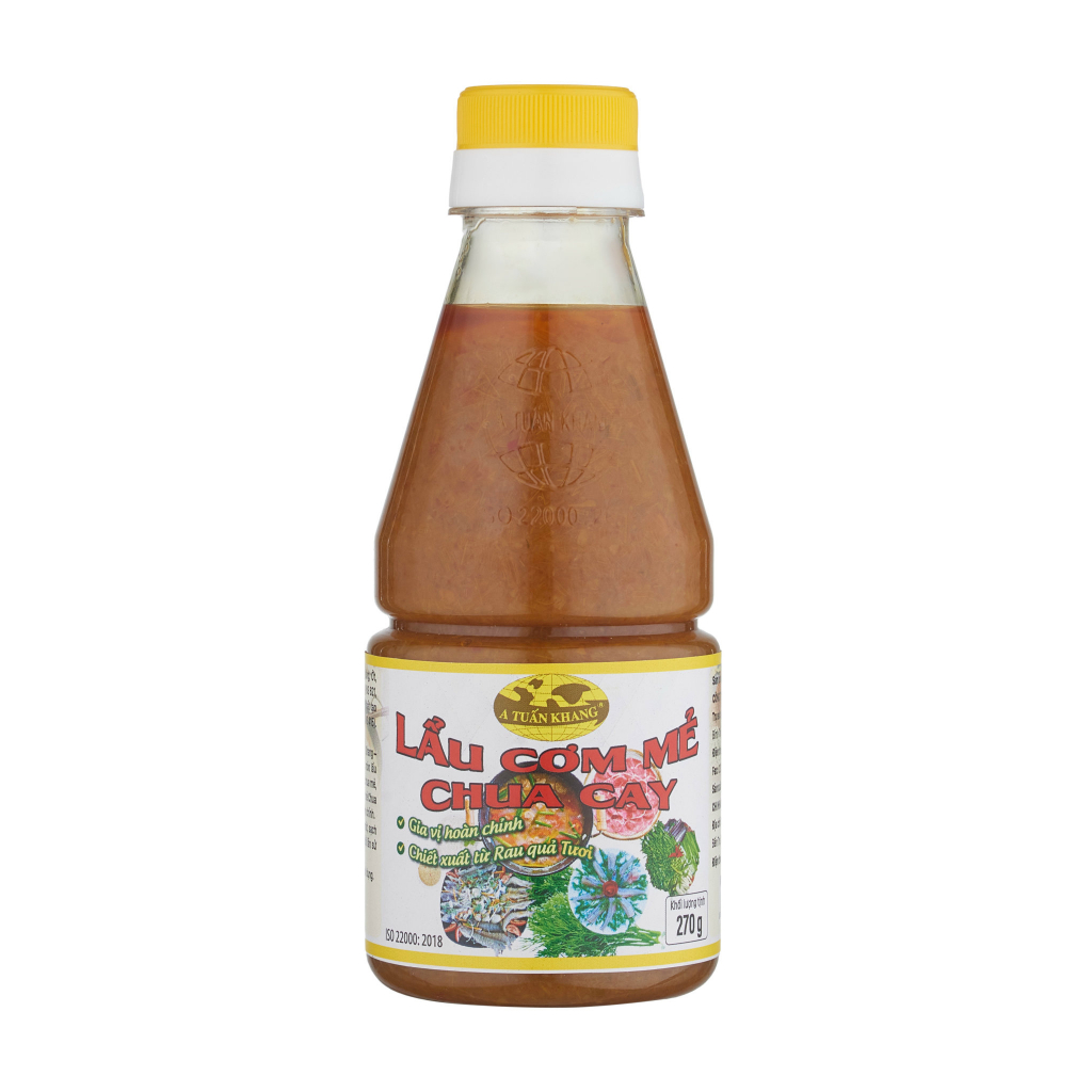 Lẩu Cơm Mẻ Chua Cay A Tuấn Khang 270g