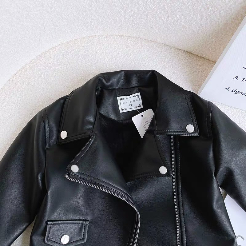 Áo khoác da cho bé 10-35kg