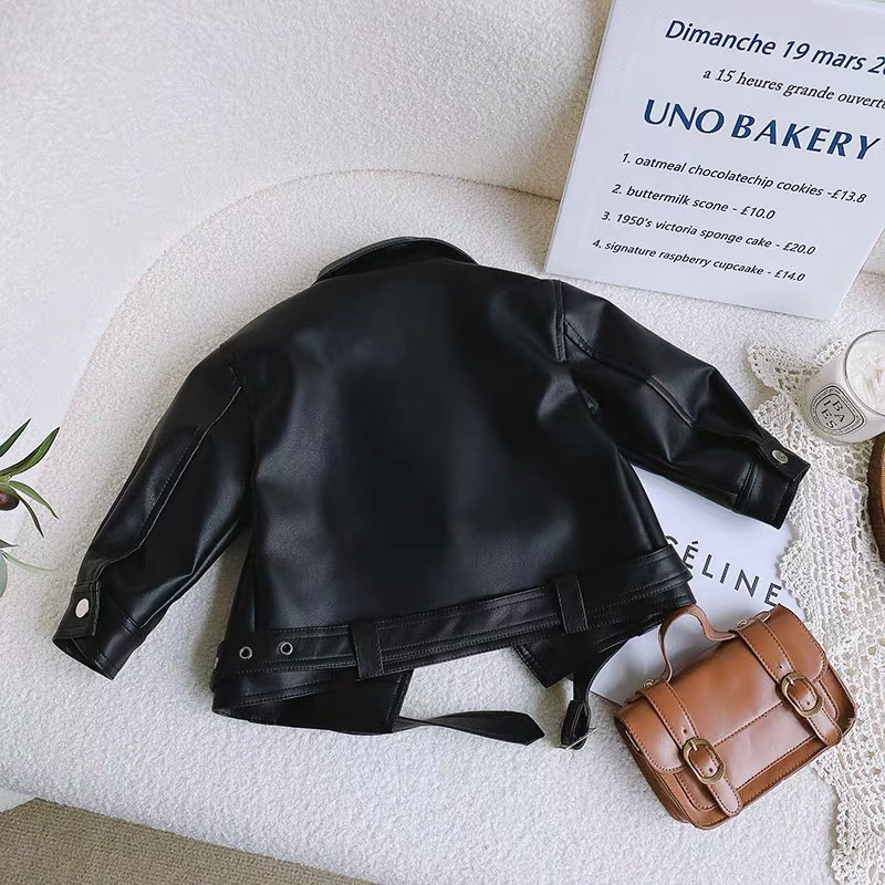 Áo khoác da cho bé 10-35kg