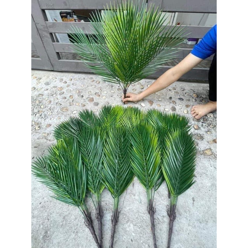 cây dừa nhỏ 9 lá( hoa giả )