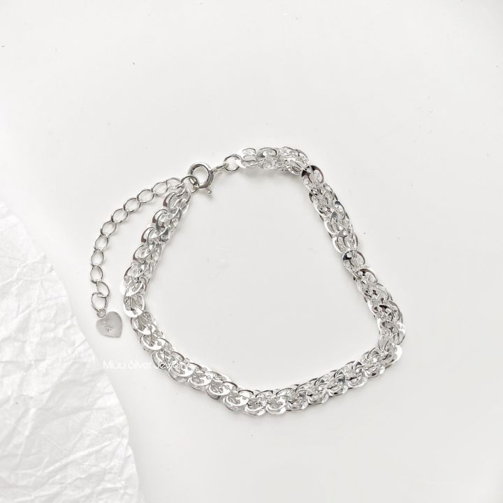 Vòng tay bạc 925, lắc tay nữ đuôi phụng