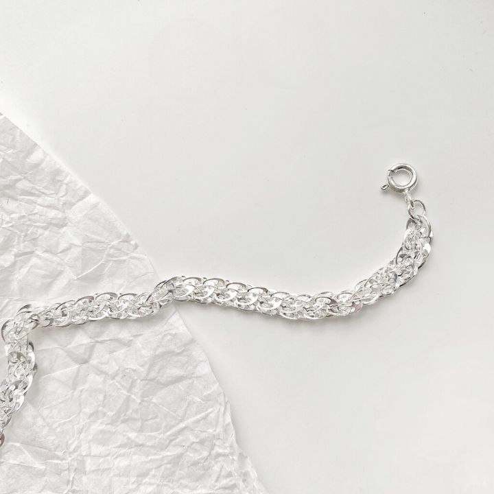 Vòng tay bạc 925, lắc tay nữ đuôi phụng