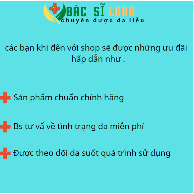 Bs tư vấn Gel  Ezanic 20% Azelaic Acid l 15g Giảm mụn, Mờ Thâm sau mụn ,Dưỡng Sáng Da