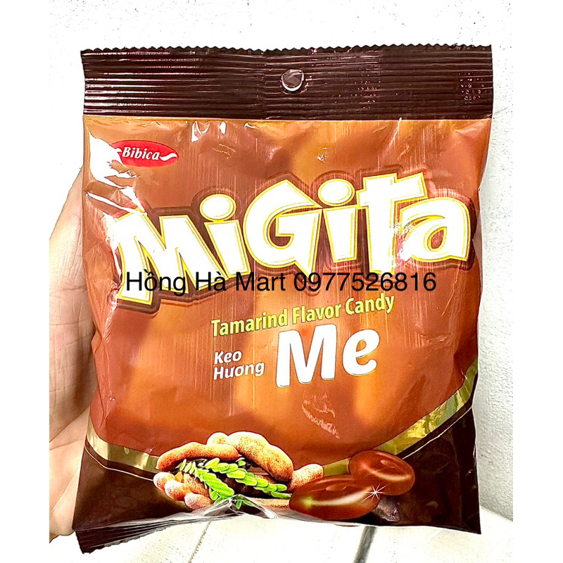 Kẹo ngậm MiGiTa vị gừng/ bạc hà / me/ quế 70g