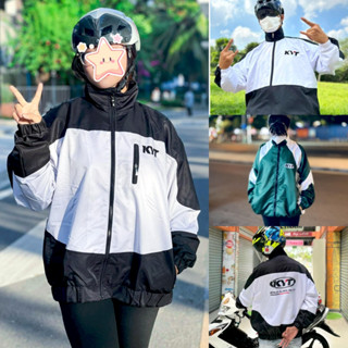 Áo Khoác Dù 2 Lớp Racing KYT 2023 Nam Nữ Form Rộng Nhiều Màu, Áo Gió Chống Nắng Kiểu BomBer, đi chơi đi Phượt Cực Tốt