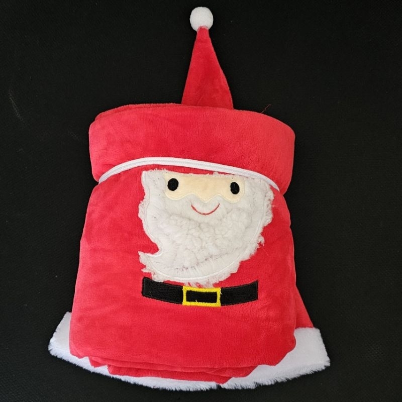 CHĂN NOEL KÈM NÓN