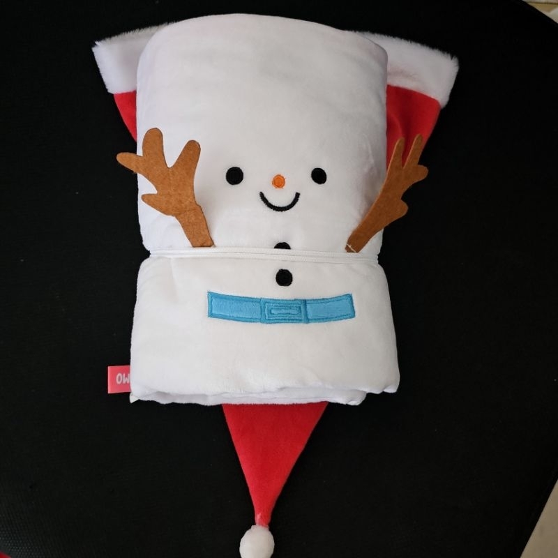 CHĂN NOEL KÈM NÓN