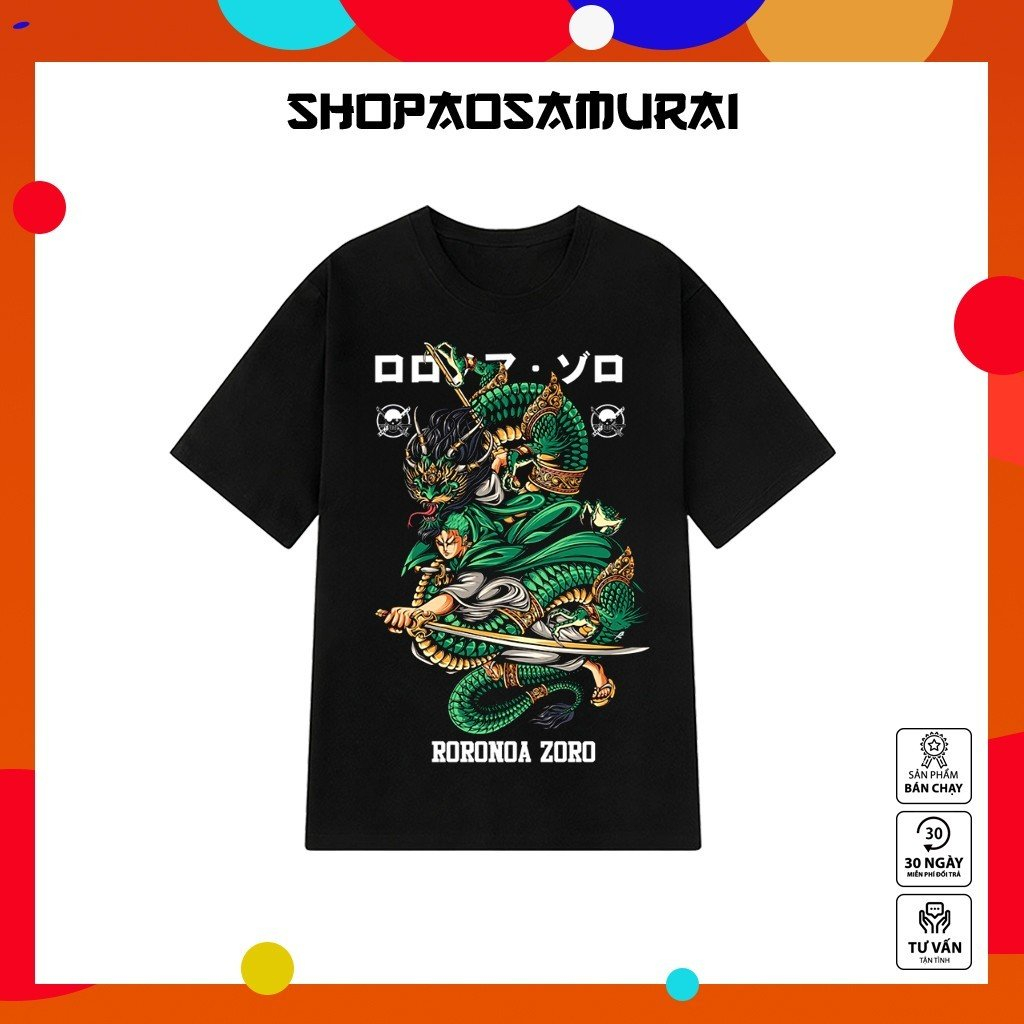 BST Mẫu Áo thun One Piece - Mẫu áo thun Đen / chất vải thun co giãn 4 chiều mới