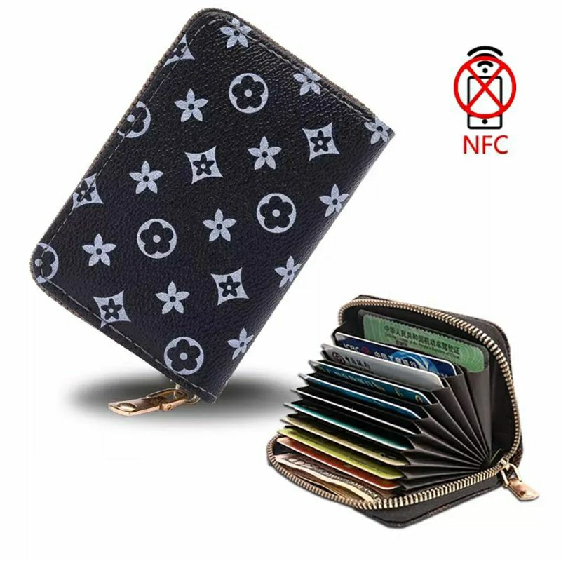 Ví ngắn đựng thẻ 11 ngăn