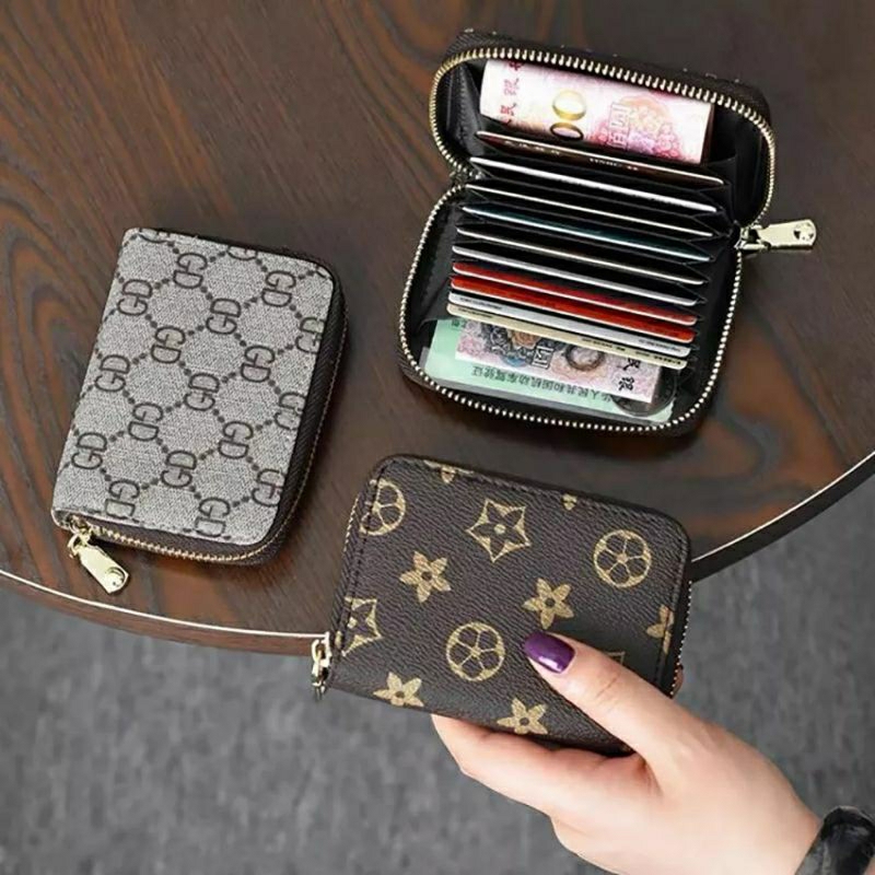 Ví ngắn đựng thẻ 11 ngăn