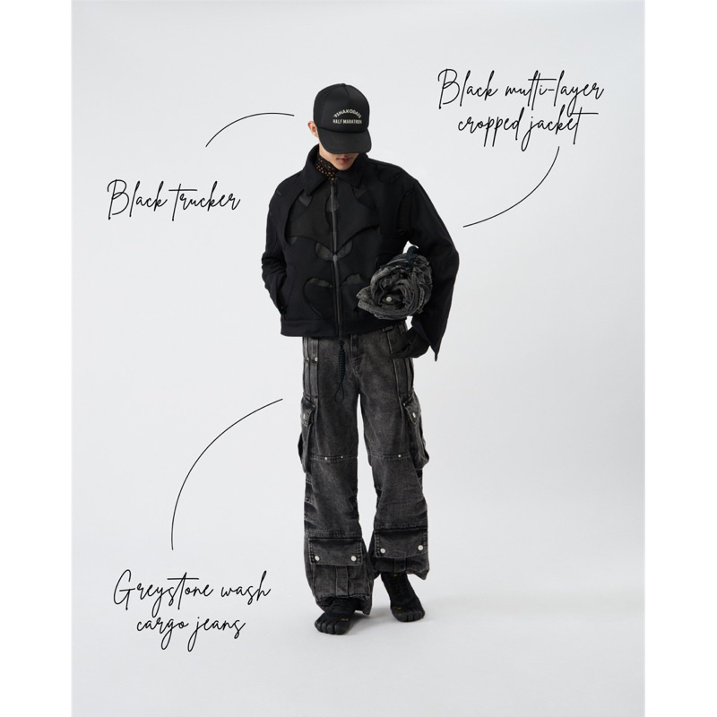 GREYSTONE CARGO JEANS