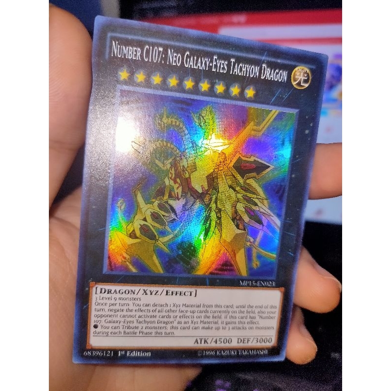 Thẻ bài Yugioh - Number c107: Neo Galaxy-eyes Tachyon Dragon MP15-EN023