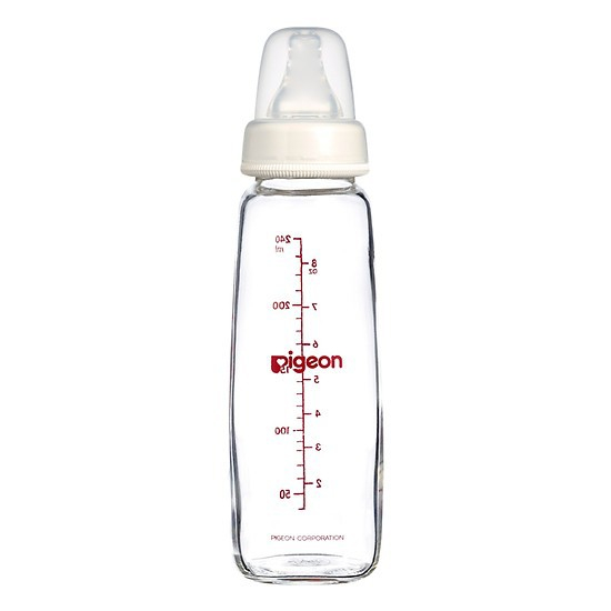 Bình Sữa Thủy Tinh Pigeon 120m và 240ml A21