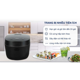 Nồi cơm cao tần Sharp 1.2 lít KS-IH122V-BK/WH