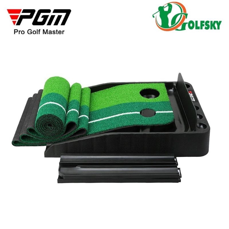 Thảm Tập Golf Putt 3*0.6m - Tặng Bóng Golf và Hố Cờ Golf - Thảm Golf Putting Đẹp