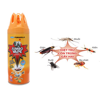 Bình xịt côn trùng hương cam chanh 300ml