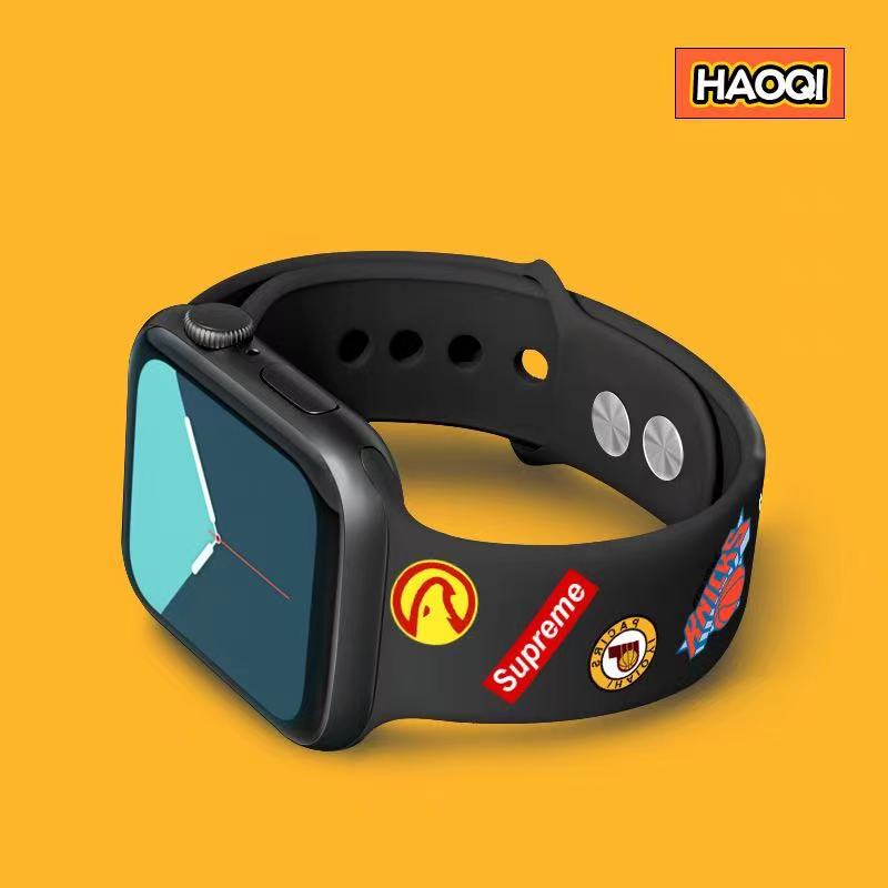 Dây Đeo Silicone Thể Thao Cho Apple Watch 41MM 45MM 40MM 44MM Series 8 7 6 5 4 SE