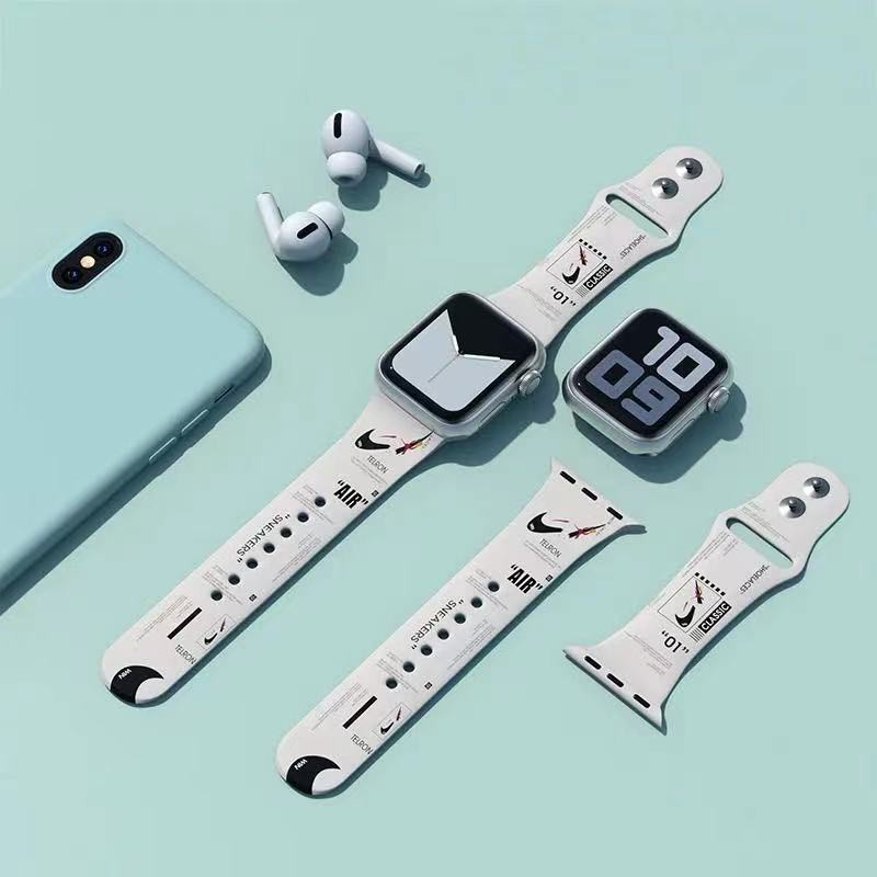 Dây Đeo Silicone Thể Thao Cho Apple Watch 41MM 45MM 40MM 44MM Series 8 7 6 5 4 SE