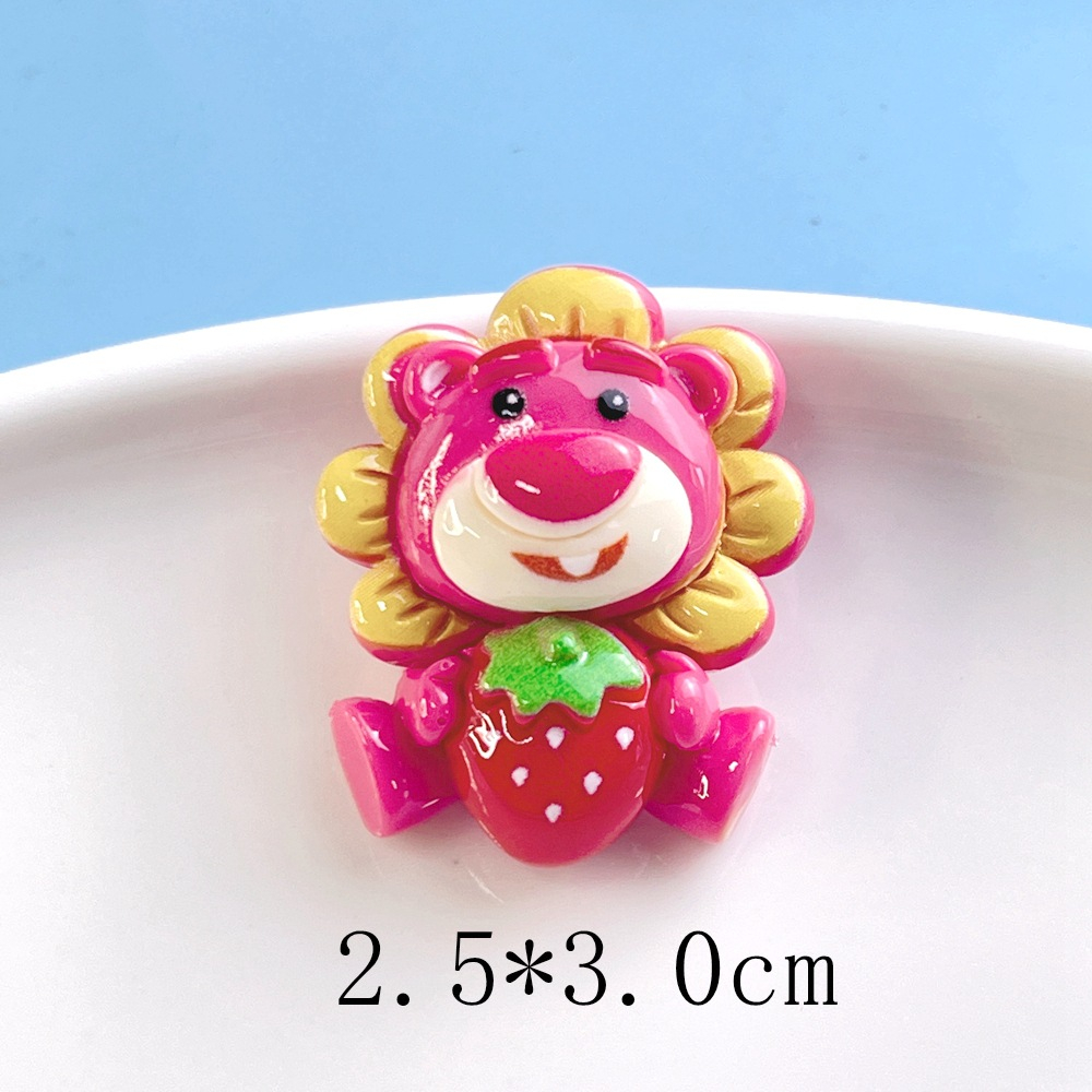 Charm Hình Gấu Dâu Đáng Yêu M21