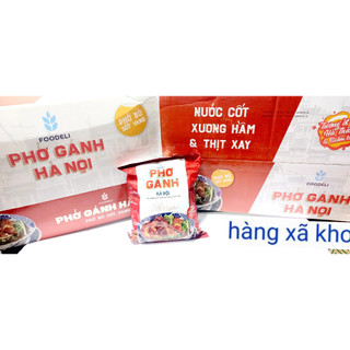 Thùng 24 gói x75 g phở gánh hà nội food deli .hsd:2/2/24