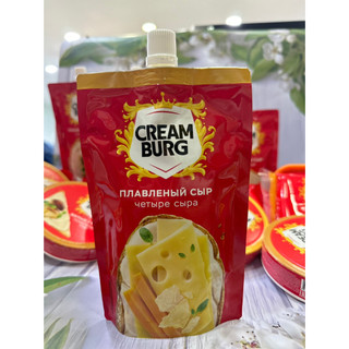 Sốt phomai kem Cream Burg 180g , nhập khẩu Nga