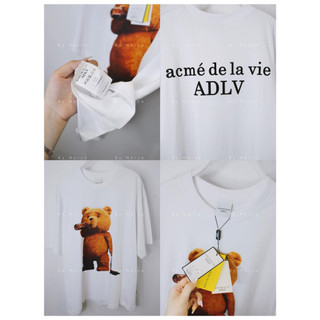 Áo phông ADLV gấu uống nước