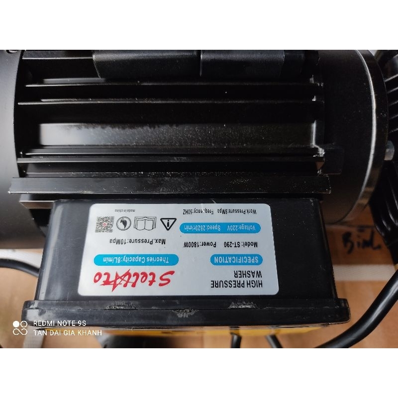 Máy xịt rửa cao áp Stellato ST290
