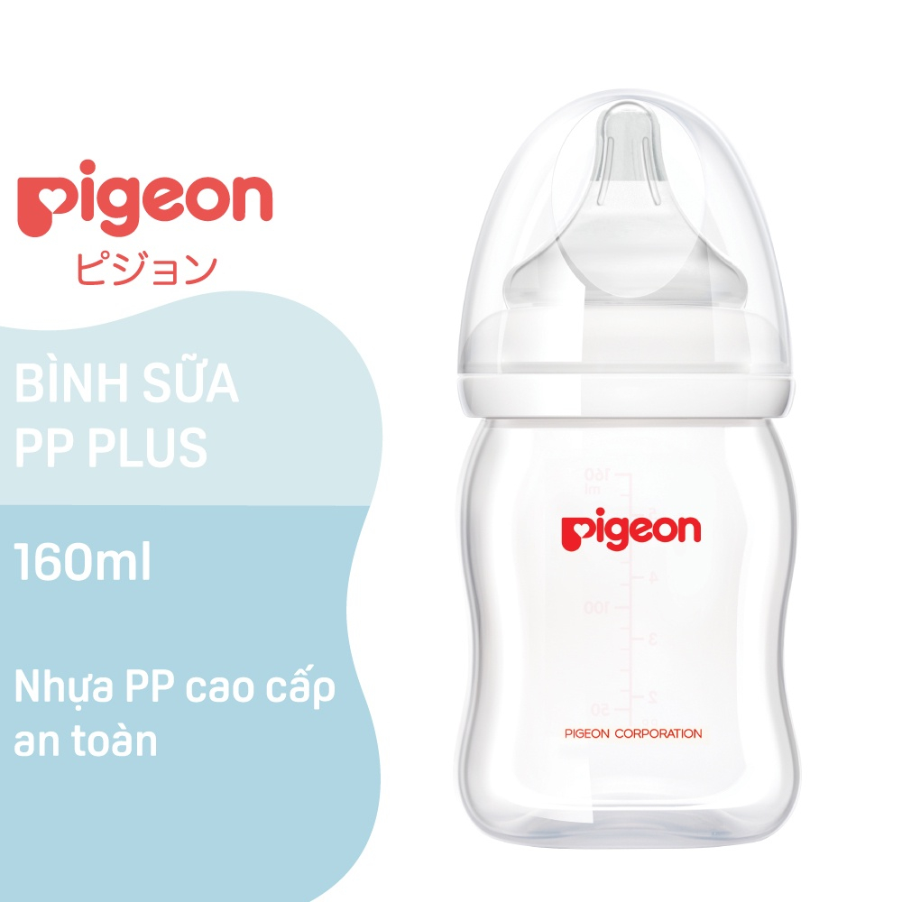 Bình Sữa PP Plus 330ml NV Silicon siêu mềm Plus A8