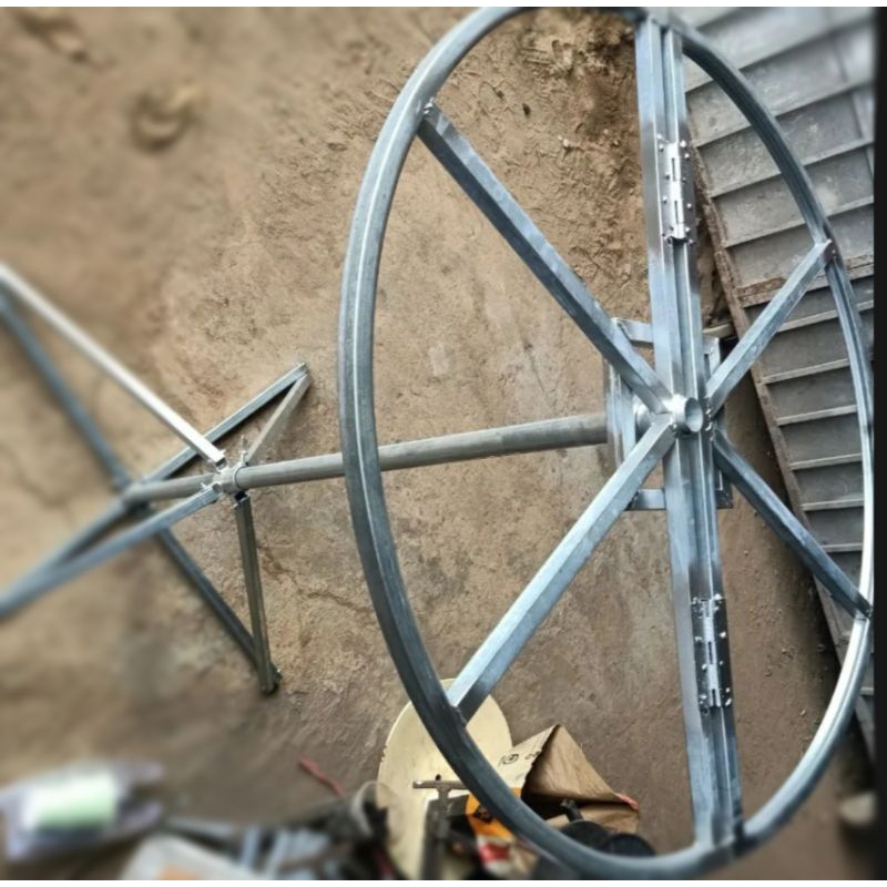 Bộ sản phẩm vòng tròn treo quần áo di động bán kính 110 cm,