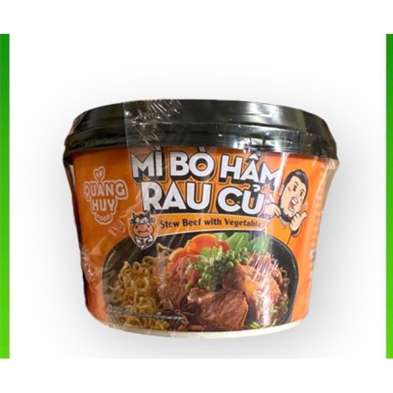 Mì ăn liền - bò hầm rau củ, tôm chua cay 88gr