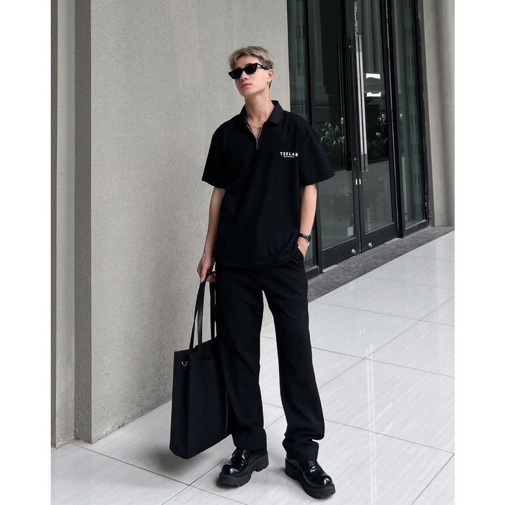 Áo Polo Zip Teelap Local Brand Unisex Special Collection V2.0 Polo