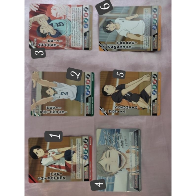 Pass Card game Haikyu