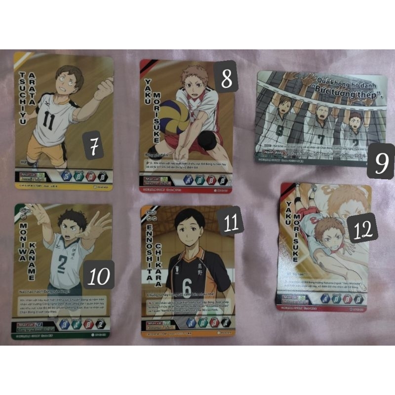 Pass Card game Haikyu