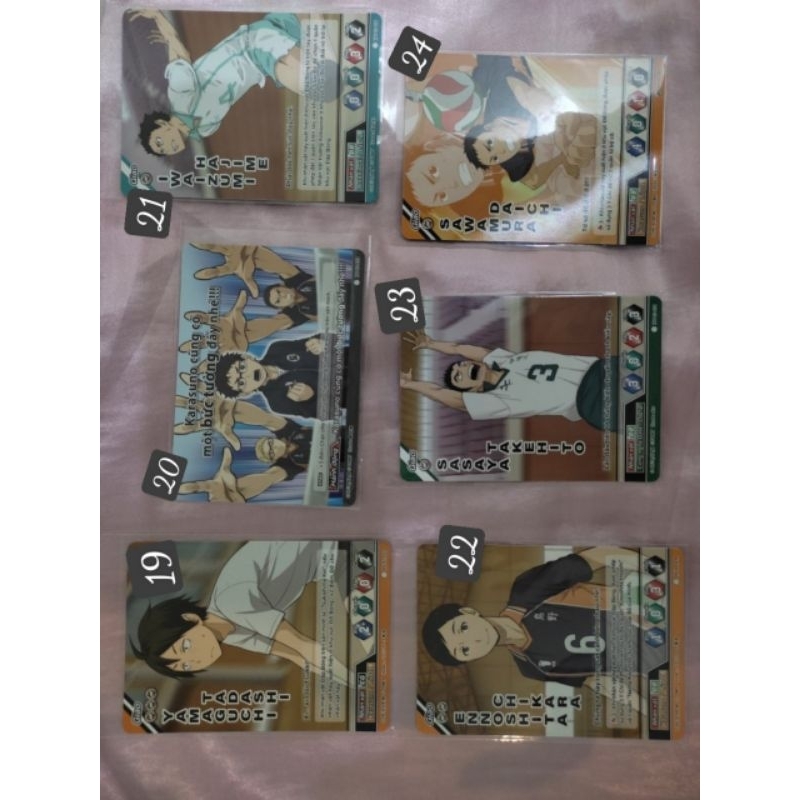 Pass Card game Haikyu