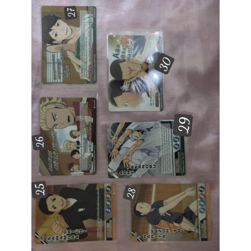 Pass Card game Haikyu