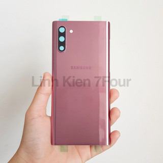 Nắp Lưng Note 10 Plus / Note 10 5G Samsung có kính cam, keo dán