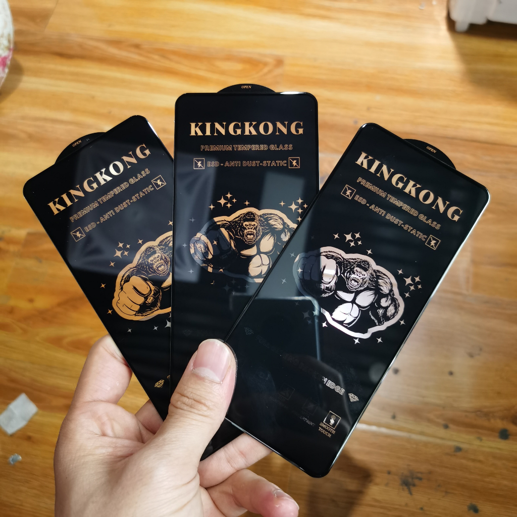 Cường lực KINGKONG Xiaomi 12T Pro 11T Pro 5G 13 10T Pro Mi 11 Lite 5G Ne Poco X3 Pro Nfc C40 F4 F3 M5 M5s M4 M3 Pro X4